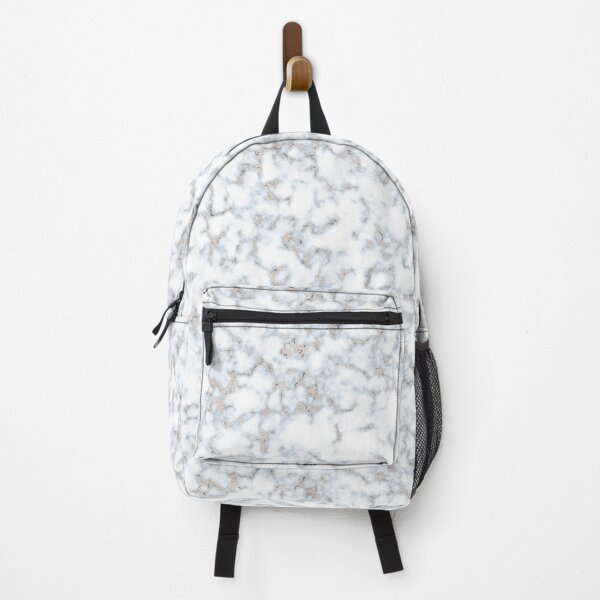 Item preview, Light Blue Marble Pattern with Silver Foil designed and sold by MarzStudio.