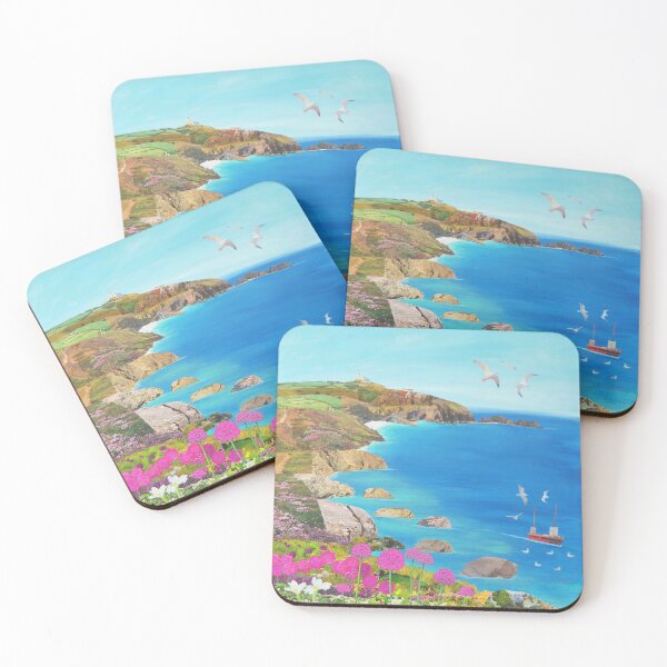 Item preview, Path to The Lizard Lighthouse designed and sold by Jenny Urquhart.