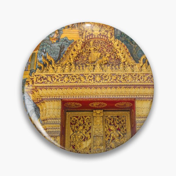 Item preview, Laos. Luang Prabang. Temple. Entrance. designed and sold by vadim19.