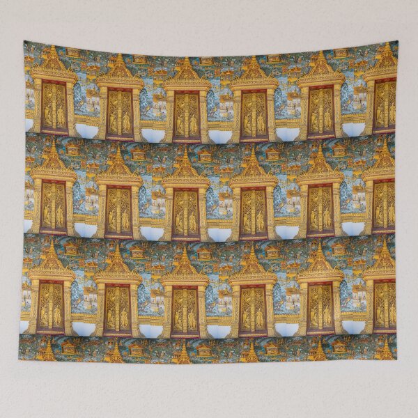Item preview, Laos. Luang Prabang. Temple. Entrance. designed and sold by vadim19.