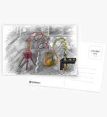Madame Curie's Apothecary Shop Postcards