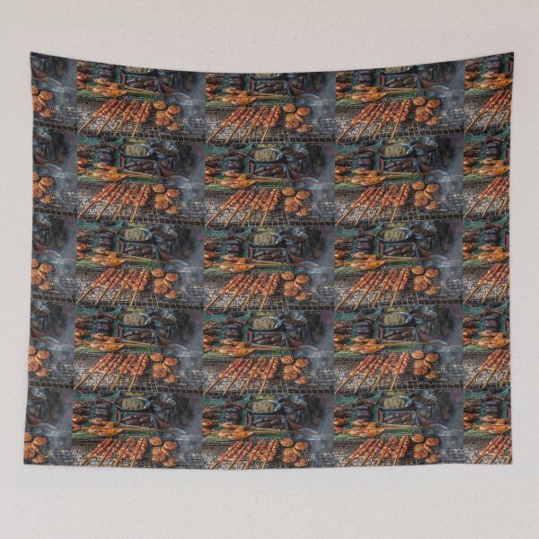 Item preview, Laos. Luang Prabang. Morning Market. Street Food. designed and sold by vadim19.