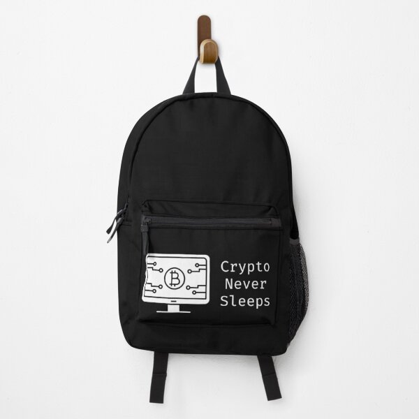 Item preview, Crypto Never Sleeps Trading Design designed and sold by miguelaud.