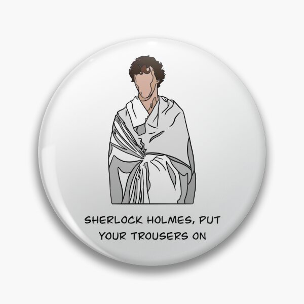Item preview, Sherlock in Buckingham Palace Words designed and sold by makemedinosore.