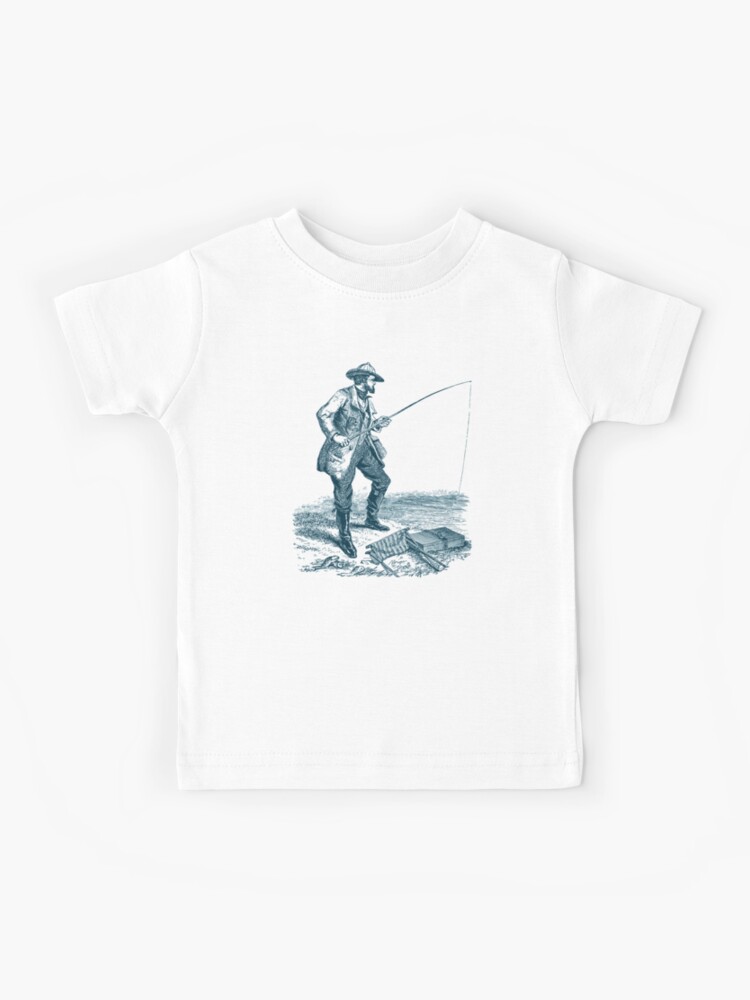Fishing / Vintage Fisherman / Fishing Design / Fishing Lover / Fisherman  gift / Sport Fishing | Kids T-Shirt