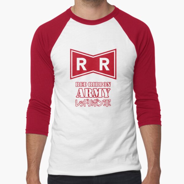 Red ribbon Baseball ¾ Sleeve T-Shirt