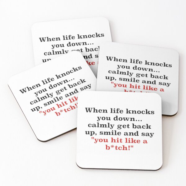 Item preview, When life knocks you down.... designed and sold by TimConstable.