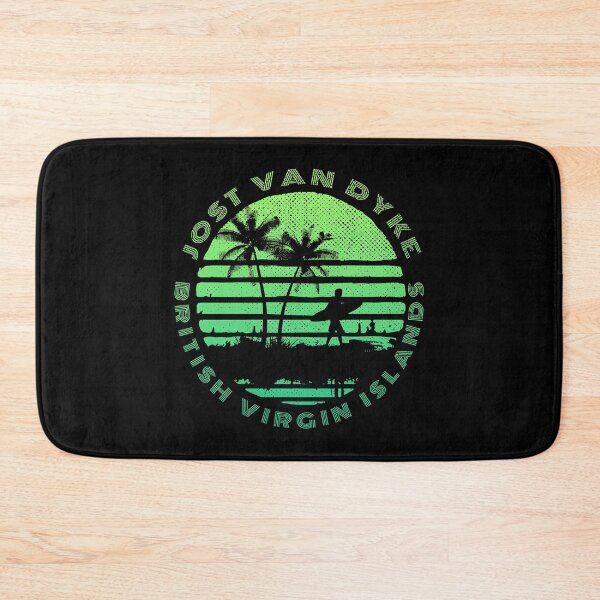 Item preview, Jost Van Dyke Surfing Sun and Palms Design designed and sold by KoolMoDee.