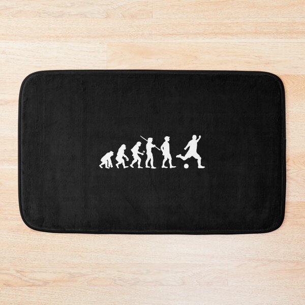 Item preview, Human Evolution Soccer Player Sports designed and sold by losttribe.