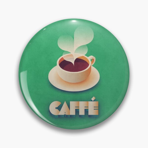 Item preview, Coffee Retro Art Deco - Green designed and sold by VoodooCircus.