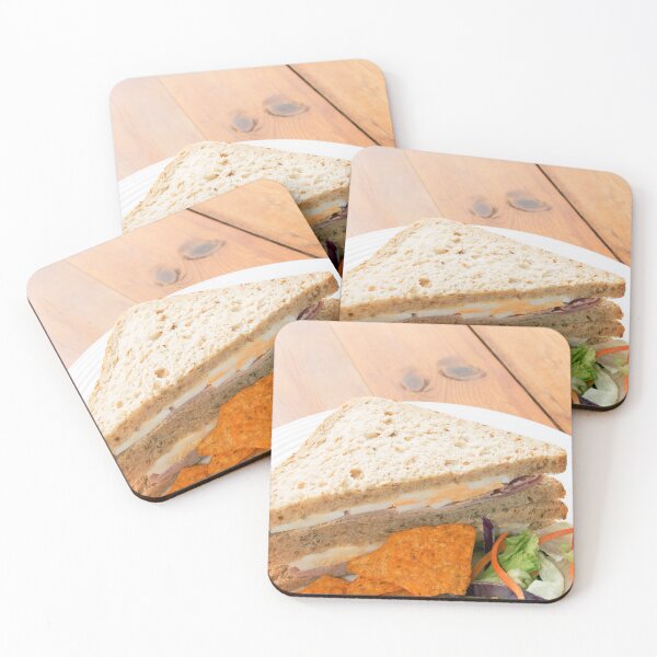 Item preview, Ham and Egg Sandwiches With Salad and Nachos designed and sold by MarkUK97.