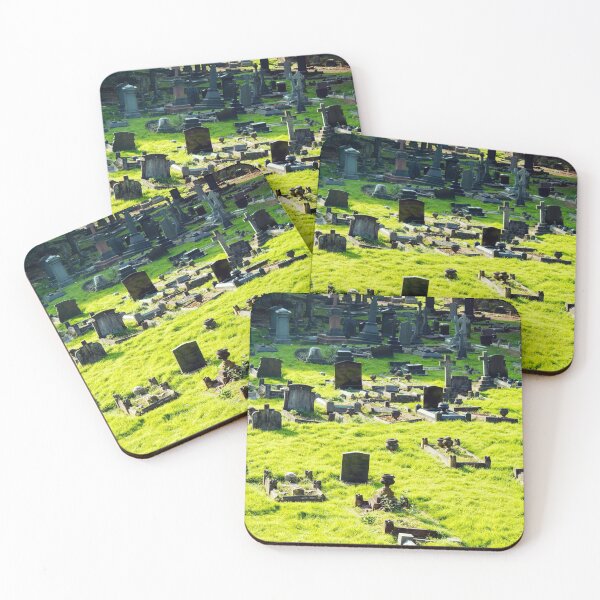 Item preview, Graveyard With Old Weathered Gravestones designed and sold by MarkUK97.