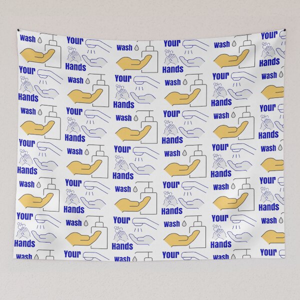 Item preview, Wash your hands  designed and sold by Tonyasartprints.