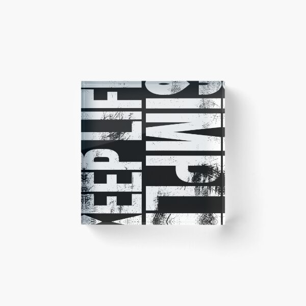 Item preview, Keep life simple designed and sold by ocorvo.