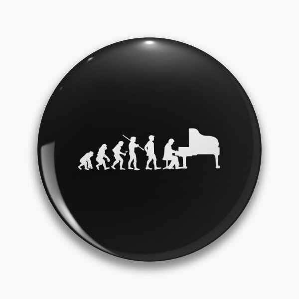 Item preview, Human Evolution Piano Player Pianist designed and sold by losttribe.
