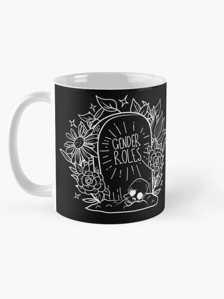 Thumbnail 5 of 6, Coffee Mug, RIP Gender Roles - Inverted designed and sold by kate Draven.