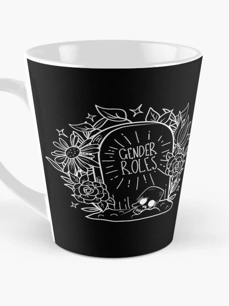 Thumbnail 3 of 4, Coffee Mug, RIP Gender Roles - Inverted designed and sold by kate Draven.