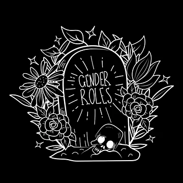 Artwork thumbnail, RIP Gender Roles - Inverted by kate Draven