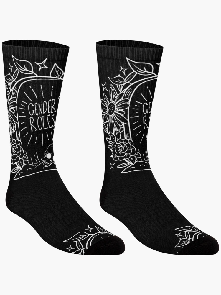 Thumbnail 3 of 5, Socks, RIP Gender Roles - Inverted designed and sold by kate Draven.