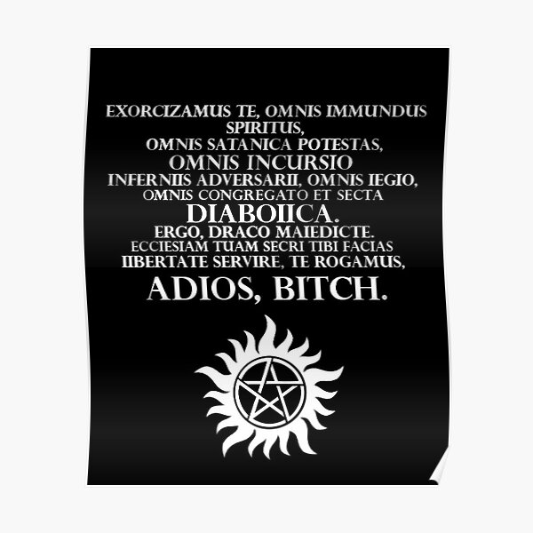 Supernatural Exorcism Poster