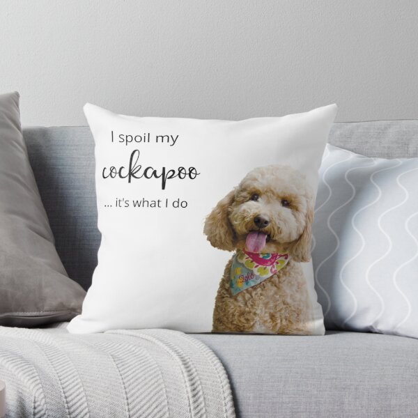 cockapoo pillow