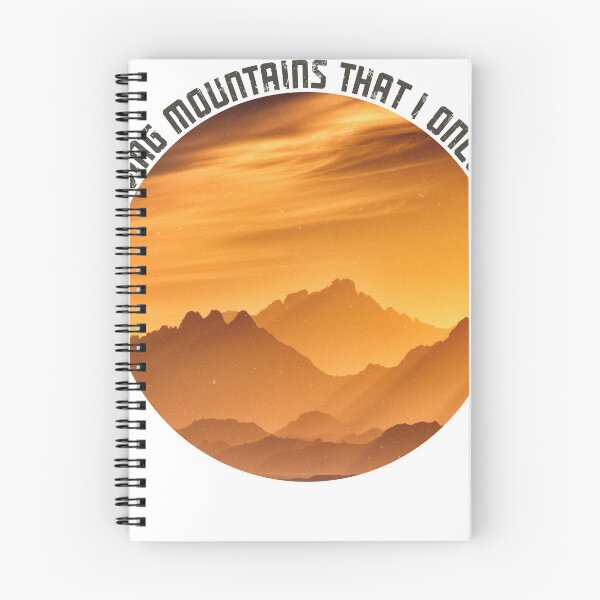 Item preview, Neck Deep Mountains designed and sold by Adventum Design.