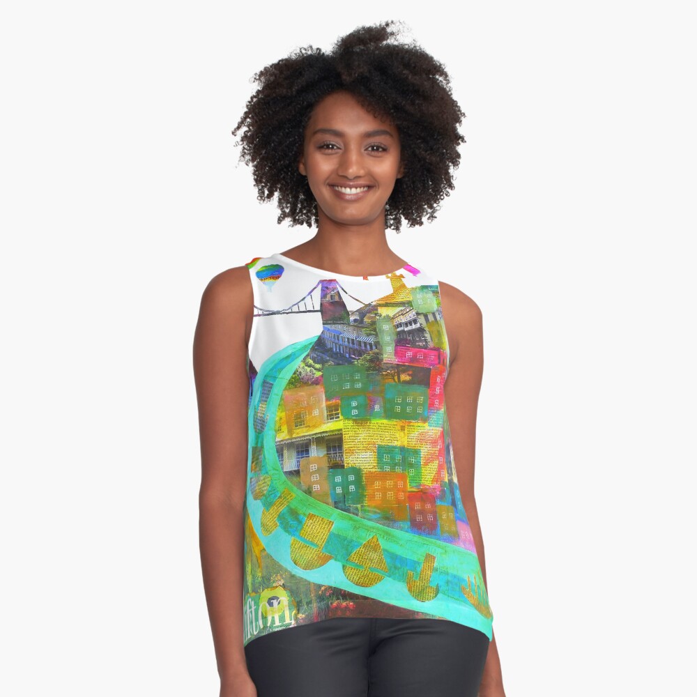 Item preview, Sleeveless Top designed and sold by JennyUrquhart.