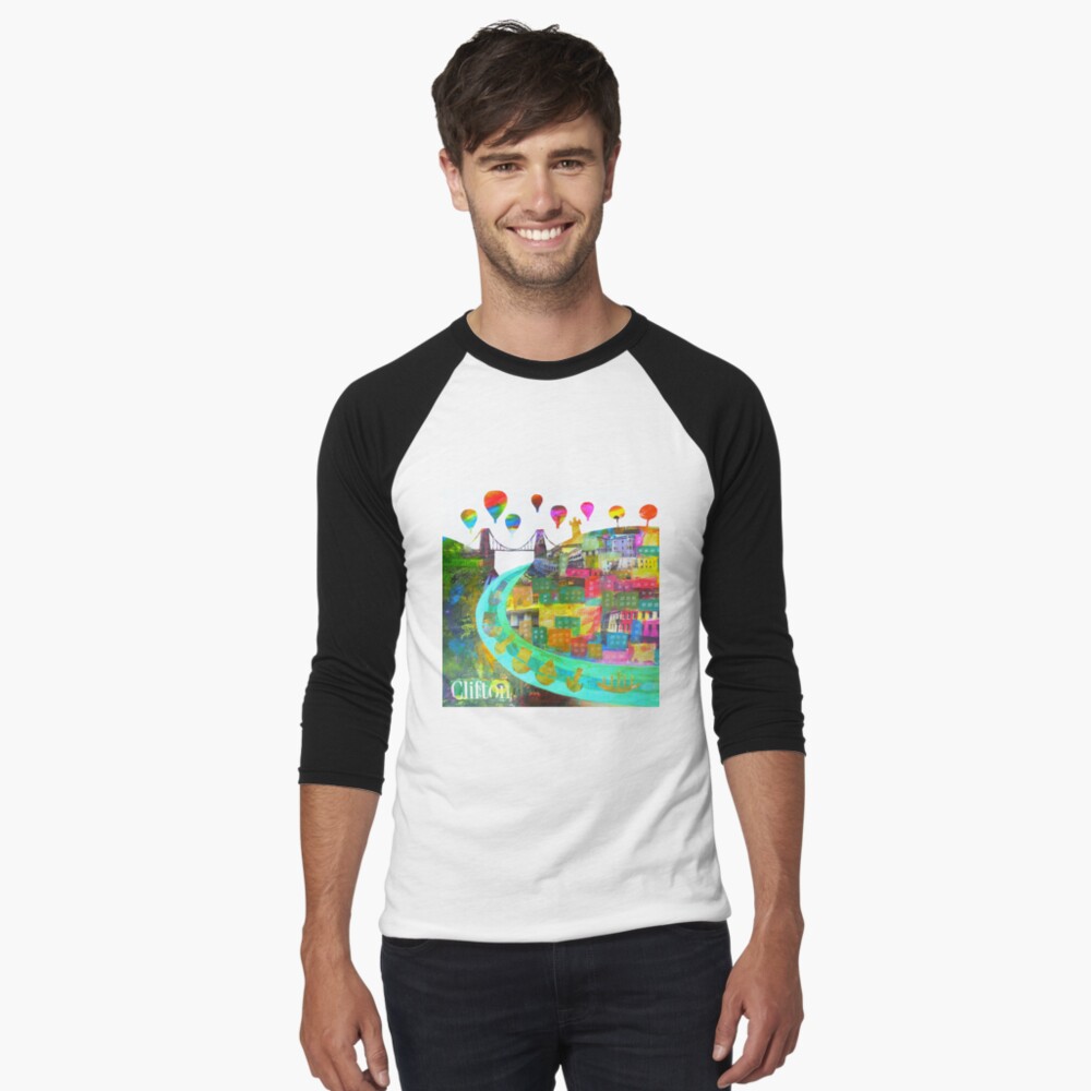 Item preview, Baseball ¾ Sleeve T-Shirt designed and sold by JennyUrquhart.