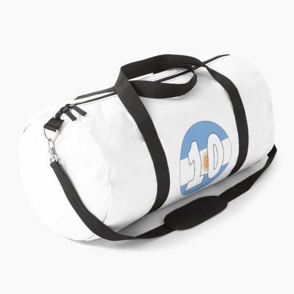 Item preview, Number 10 with Argentina flag on the background designed and sold by AllShirts21.