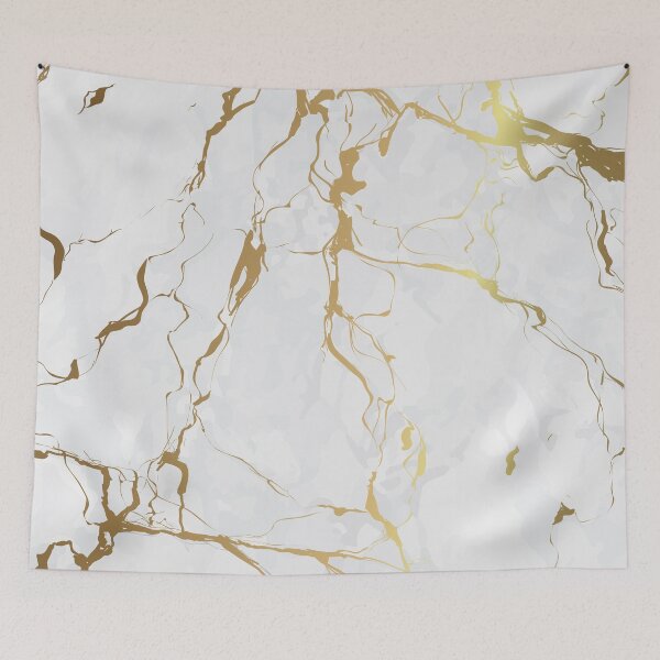 Item preview, White marble gold accents designed and sold by GoDesign1.