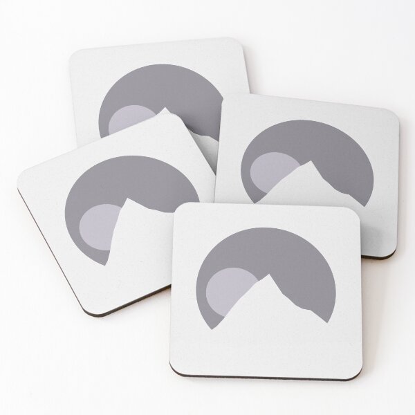 Item preview, Mountains rocks silhouette art design illustration designed and sold by IuriiVlasenko.