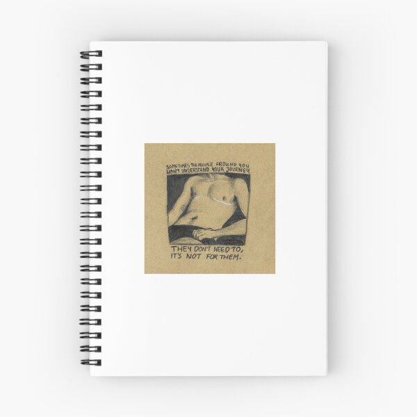 Item preview, no es para ellos ".
Este dibujo también es importante para mí personalmente como hombre trans. Una vez leí la cita que puse en el dibujo y realmente me quedó pegada designed and sold by FriendlyJinx.