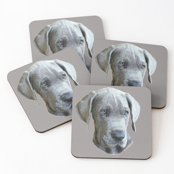 Item preview, Great Dane Blue Puppy Dog designed and sold by Elarex.
