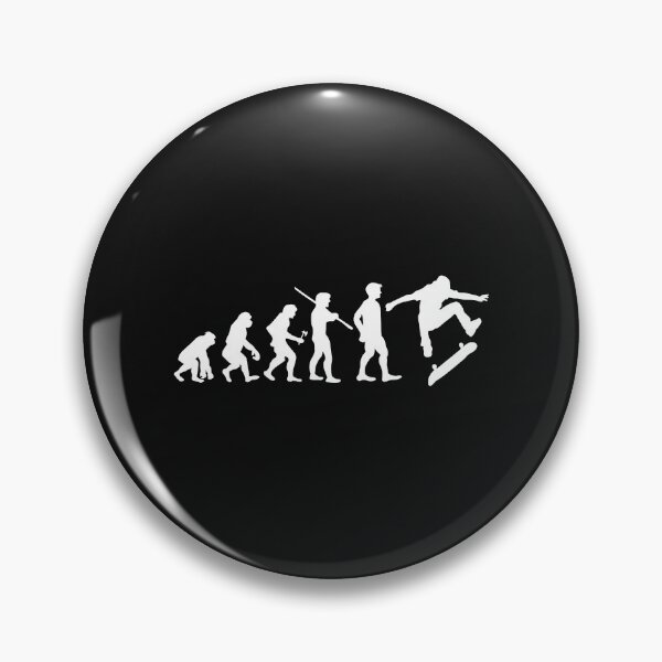 Item preview, Human Evolution Skateboard Skater designed and sold by losttribe.