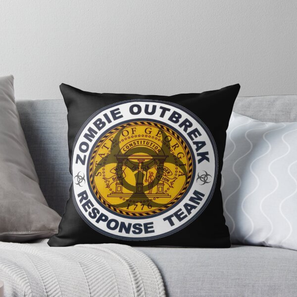 Item preview, Escudo del equipo de respuesta a brotes de zombis del estado de Georgia designed and sold by BanskyTime2020.