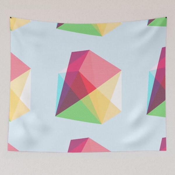 Item preview, Sky Diamond Abstract Geometric Design designed and sold by PolarSunDesigns.