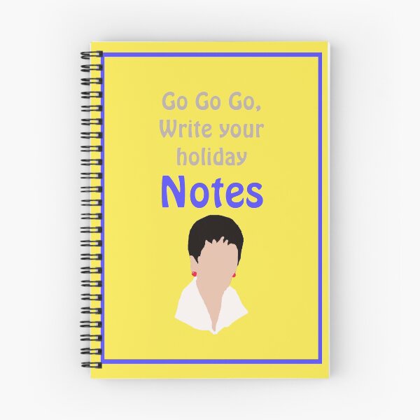 Item preview, Blank Holiday Checklist Notebook designed and sold by doctorvelvet.