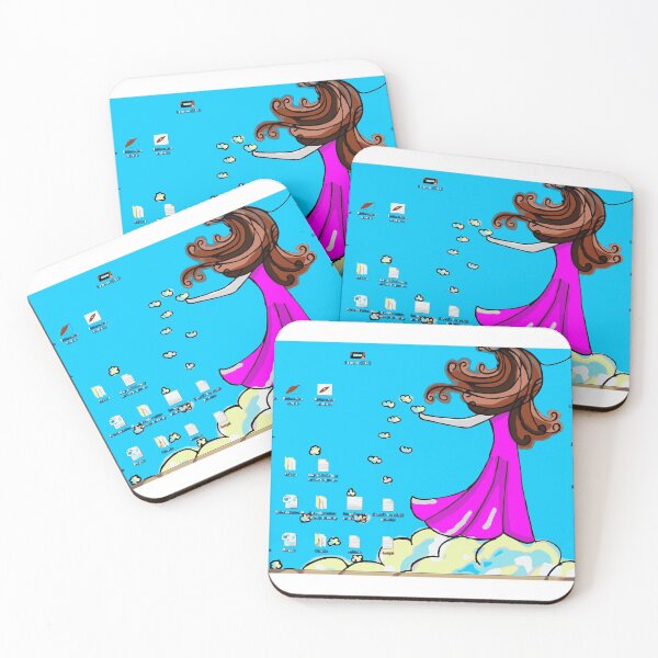 Item preview, Cloud seeding on the computer screen designed and sold by JoAnnFineArt.