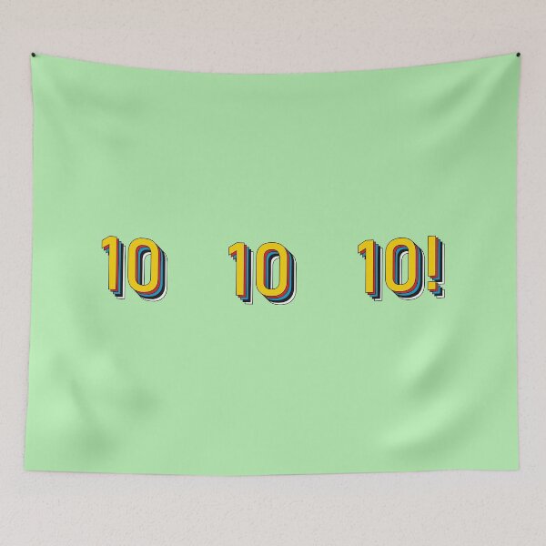 Item preview, 10 10 10! - Green designed and sold by Nina-Nocks.