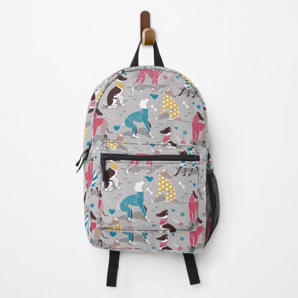 Item preview, Greyhounds dogwalk // grey background designed and sold by SelmaCardoso.