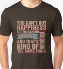 Books=Happiness Unisex T-Shirt