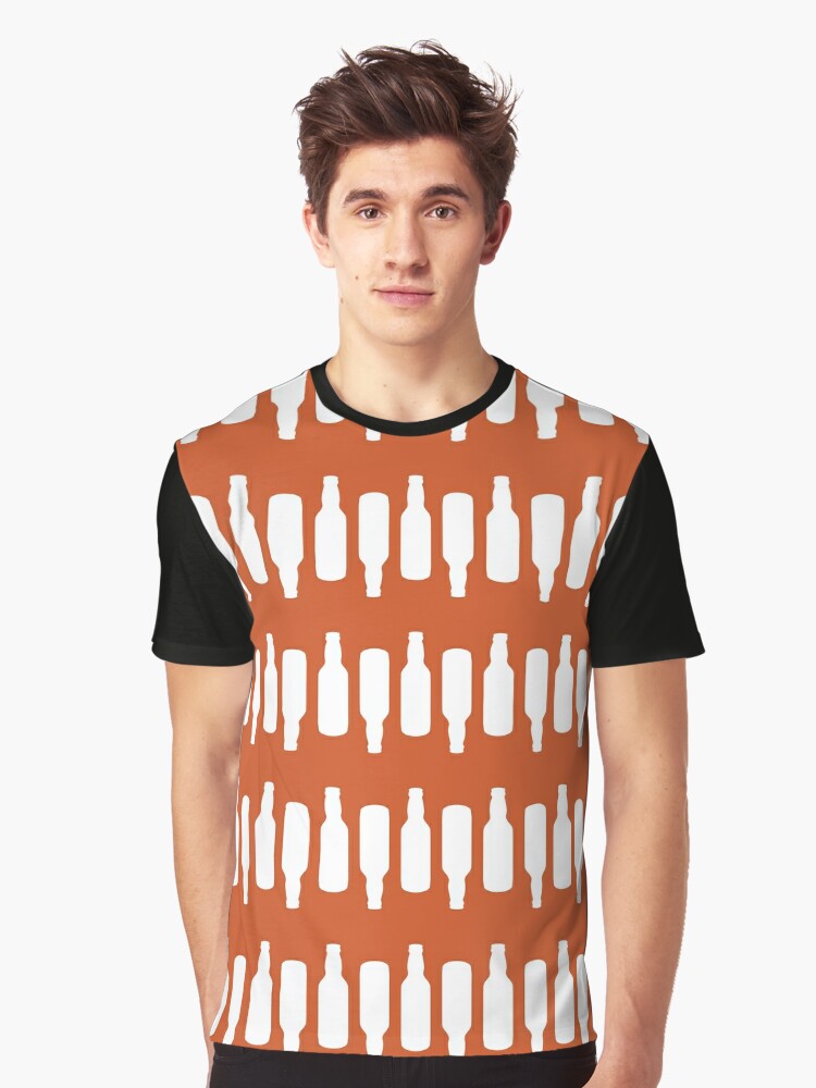 Beer Bottle Stripe Pattern