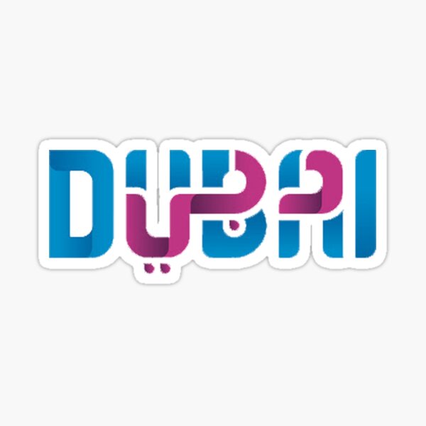 DUBAI,UAE Sticker