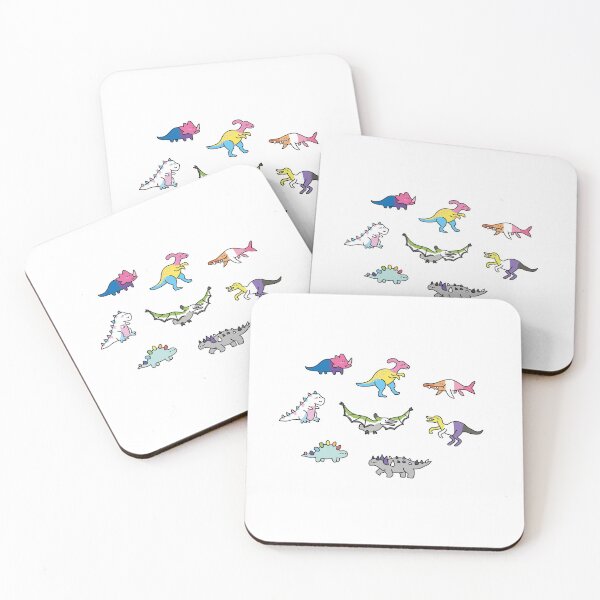 Item preview, pride dinos  designed and sold by TeaBag114.