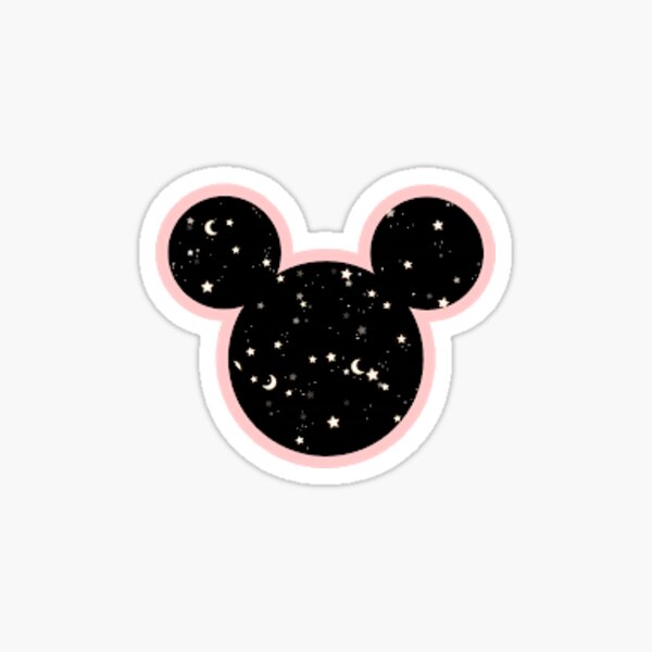 galaxy mickey mouse Pegatina