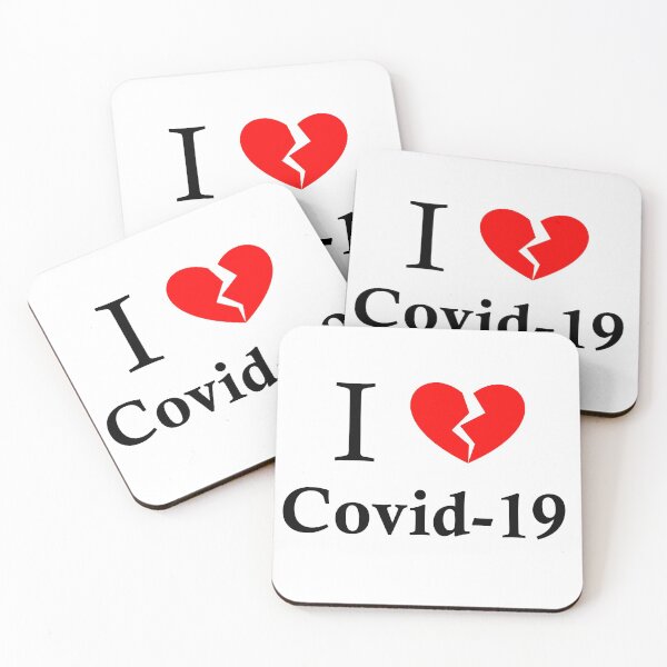 Item preview, I don't love covid-19 designed and sold by bassel-ad.