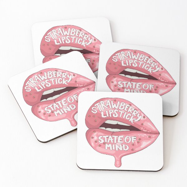 Item preview, Strawberry lipstick state of mind designed and sold by Kaitlyn McKamey.