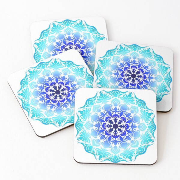 Item preview, Mandala "Blue heaven" designed and sold by SonjaRebov.