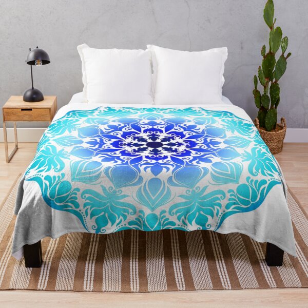 Item preview, Mandala "Blue heaven" designed and sold by SonjaRebov.