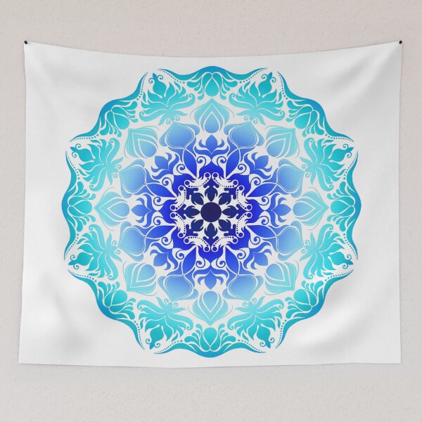 Item preview, Mandala "Blue heaven" designed and sold by SonjaRebov.